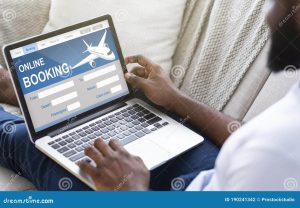 buying flight tickets